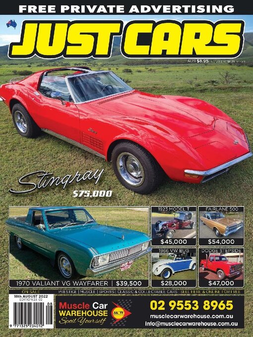 Title details for Just Cars by JUST AUTO Classifieds Pty Ltd - Available